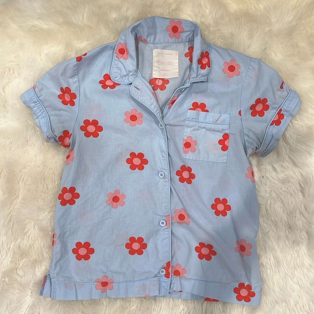 ban.do Floral Pajama Top